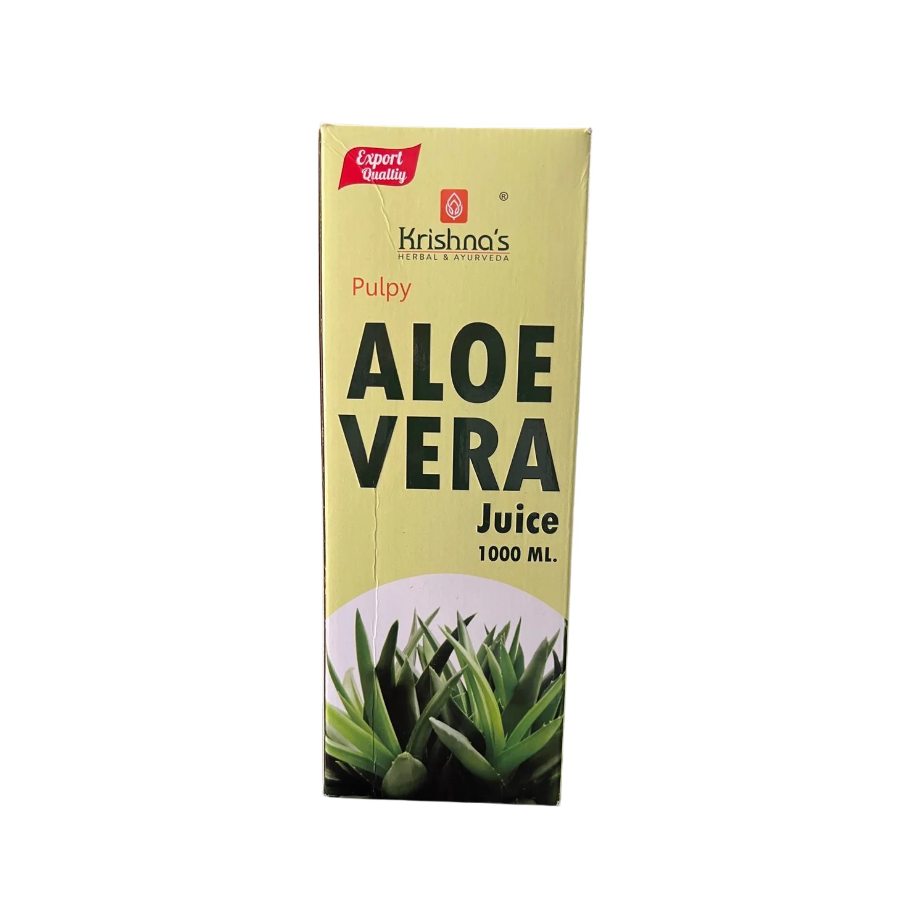 Krishna’s Herbal & Ayurveda Pulpy Aloe Vera Juice – Natural Health Supplement